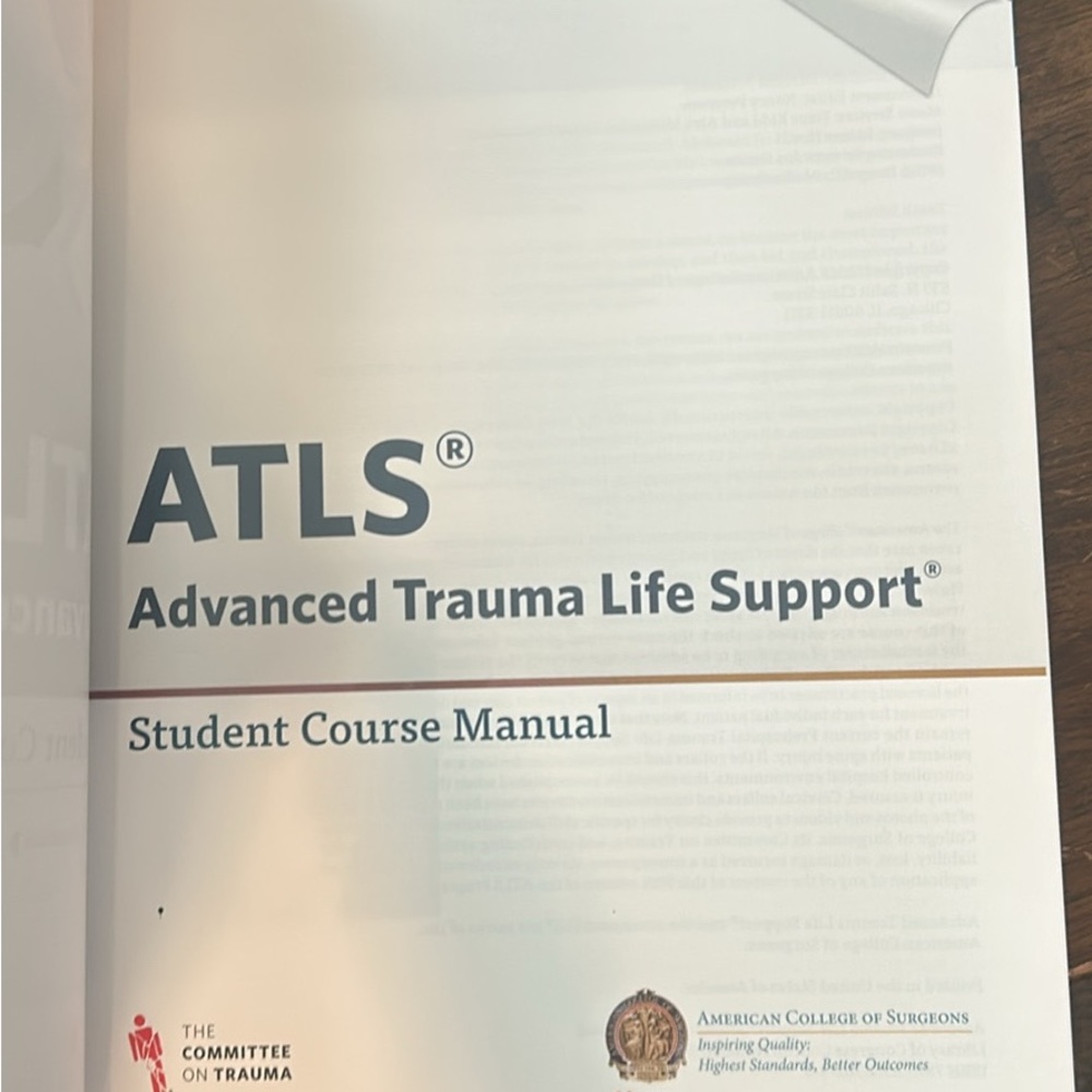 ATLS Manual
